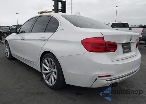 2017 BMW 330E Iperformance z USA, uszkodzony, nr VIN WBA8E1C55HK479983